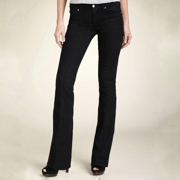 Citizens Of Humanity Denim - Citizens of Humanity Mid Rise Boot Cut Jeans 28 Very Sliming-Excellent Cond Blk